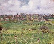 Camille Pissarro, View of Bazincourt